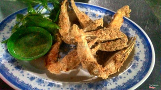 càng ghẹ rang muối