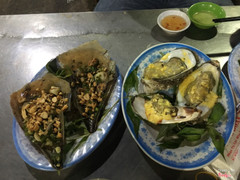 Sò mai mỡ hành vs hàu phô mai
