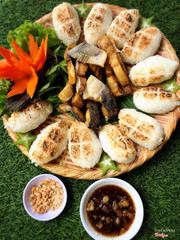 cơm vắt khô dứa 