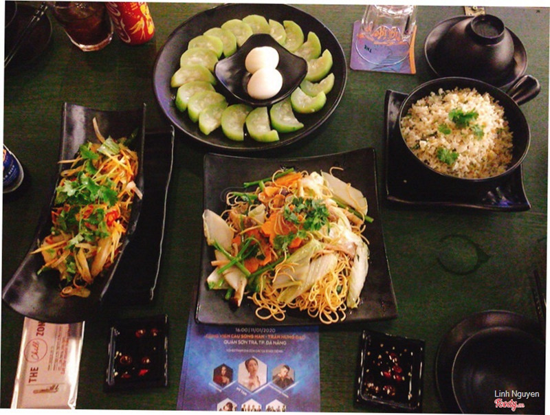 Hình này mình chụp hôm rằm ăn chay, đây đều là món chay nhé!