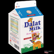 Sữa thanh tr&#249;ng Đ&#224; Lạt milk