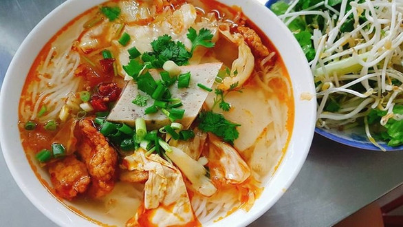 Bún Chả Cá Riêu Cua - Bé San