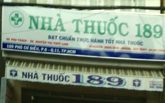 Nhà Thuốc 189 - Phó Cơ Điều