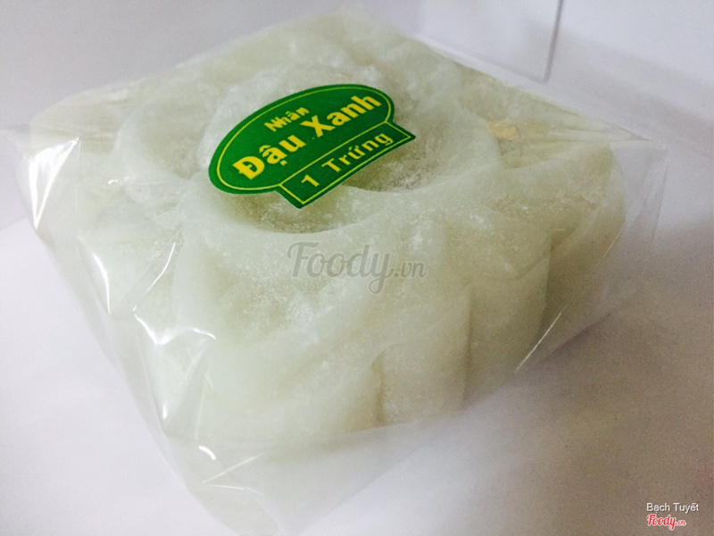 Bánh Dẻo đậu xanh - trứng muối