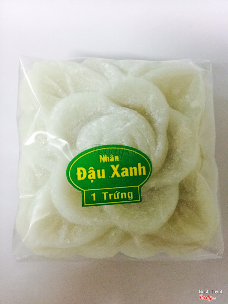 Bánh Dẻo đậu xanh - trứng muối