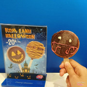 Kem que Halloween trông thật sợ hãi