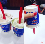 Kem Dairy Queen hơi ngọt 