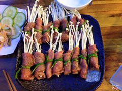 bò cuốn kim châm