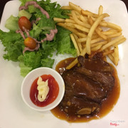 beefsteak sốt BBQ