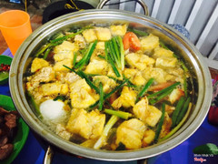 Lẩu riêu cua sườn sụn