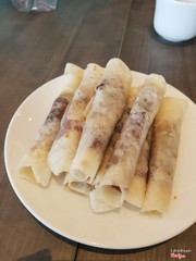 da vịt cuốn bánh tráng