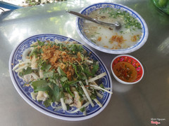 cháo gỏi gà