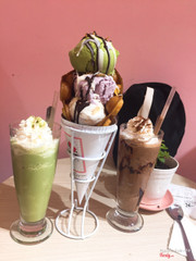 Matcha - Choco - Crepe