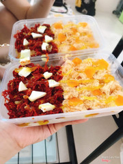 Bánh bông lan mix bò siêu sốt quá ngon luôn