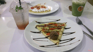 bánh crepe chocolate