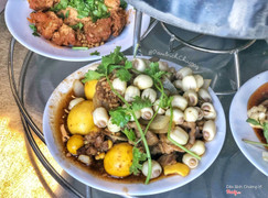 Lòng gà xào hạt sen