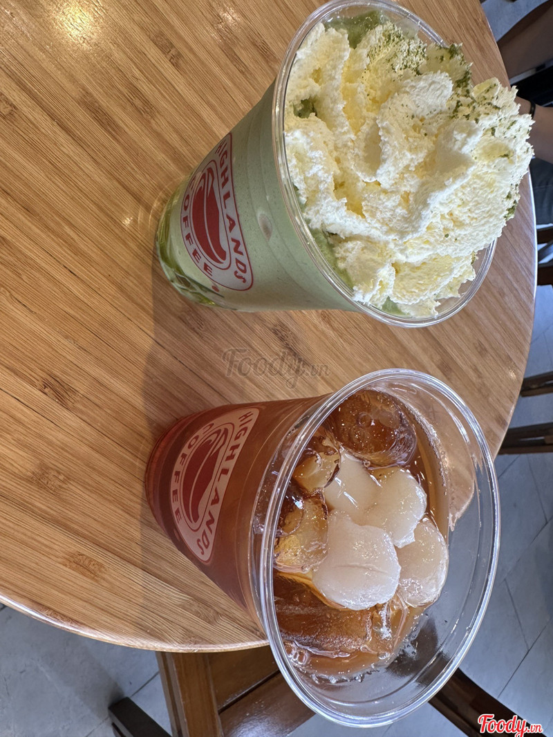 Matcha Freeze & Trà Thạch Vải