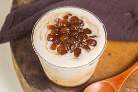 Sữa chua trân châu đen, trắng. 22.000đ