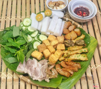 Bún đậu Mẹt Dế Mèn