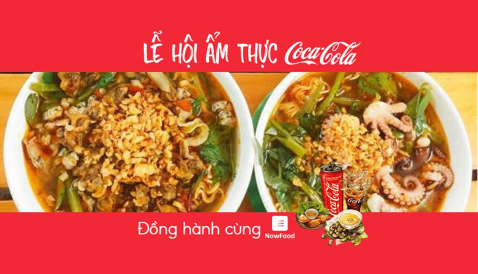 FoodFest - Quán Mì Bún Ốc Hến - Nowfood x Coca