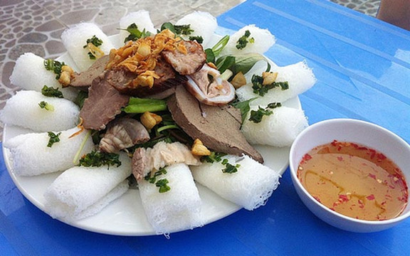 Bánh Hỏi Thịt Nướng & Lòng Heo 