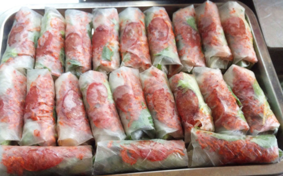 Bò Bía - Chợ Thái Bình