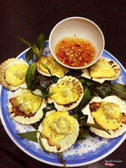 Sò điệp nướg phô mai