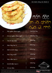 Thực đơn món độc của Út Nhỏ