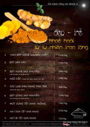 Thực đơn chăm sóc sắc đẹp 