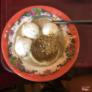 Kem nhãn flan dừa