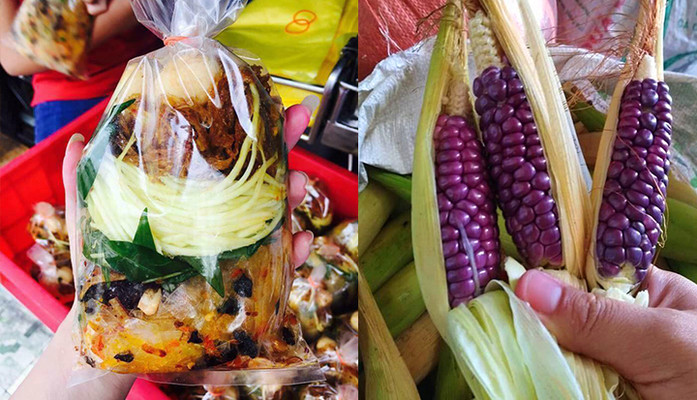 Ngô Nếp Lào & Bánh Tráng Trộn - Shop Online