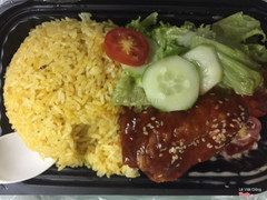 Cơm rang gà sốt bbq