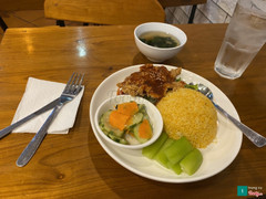 Cơm rang gà sốt BBQ 40k