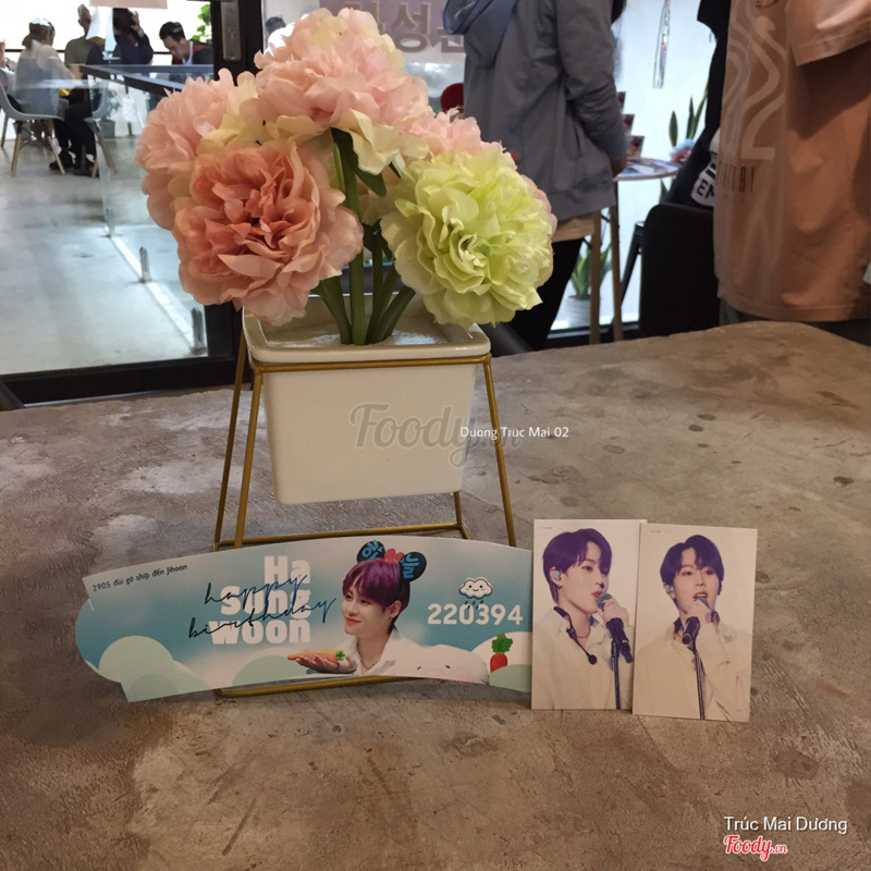 Cup Holder & Cards  Ha Sung Woon - Wanna One  
