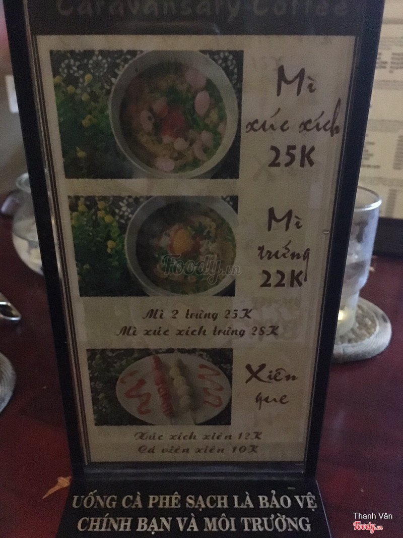 Menu ăn