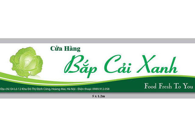 Cửa Hàng Cải Bắp Xanh - KĐT Định Công