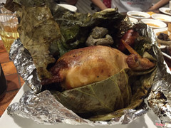 gá nướng lá sen