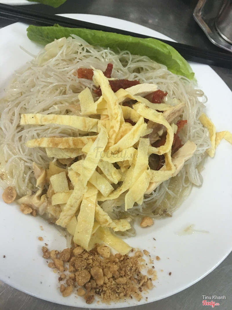 bún gạo xào 