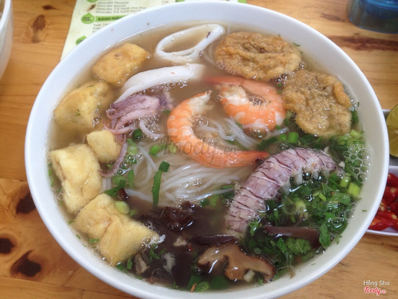 bún hải sản 