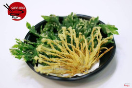 Tempura rau nấm