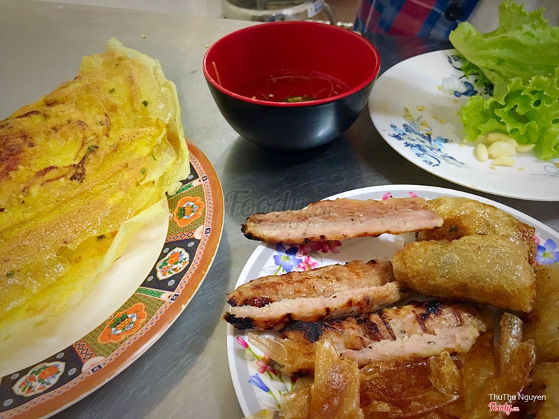 Ném nướng, bánh xèo