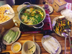 Lẩu ếch set 1- 198k 