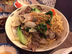 Mì xào bò