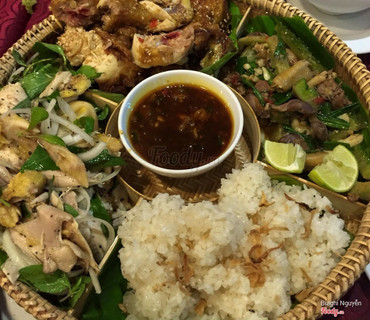 Gà lên mẹt thơm ngon, bổ dưỡng