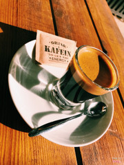 Doubleshot espresso for you!!! #espresso #kafein #newday #sun #andyou  ------------------ KAFEIN COFFEE Địa chỉ : 451 Hai Bà Trưng ( số cũ 155 ) phường 6, Đà Lạt Hotline: 0987203435