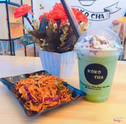 Kem tuyết Matcha. Ngon