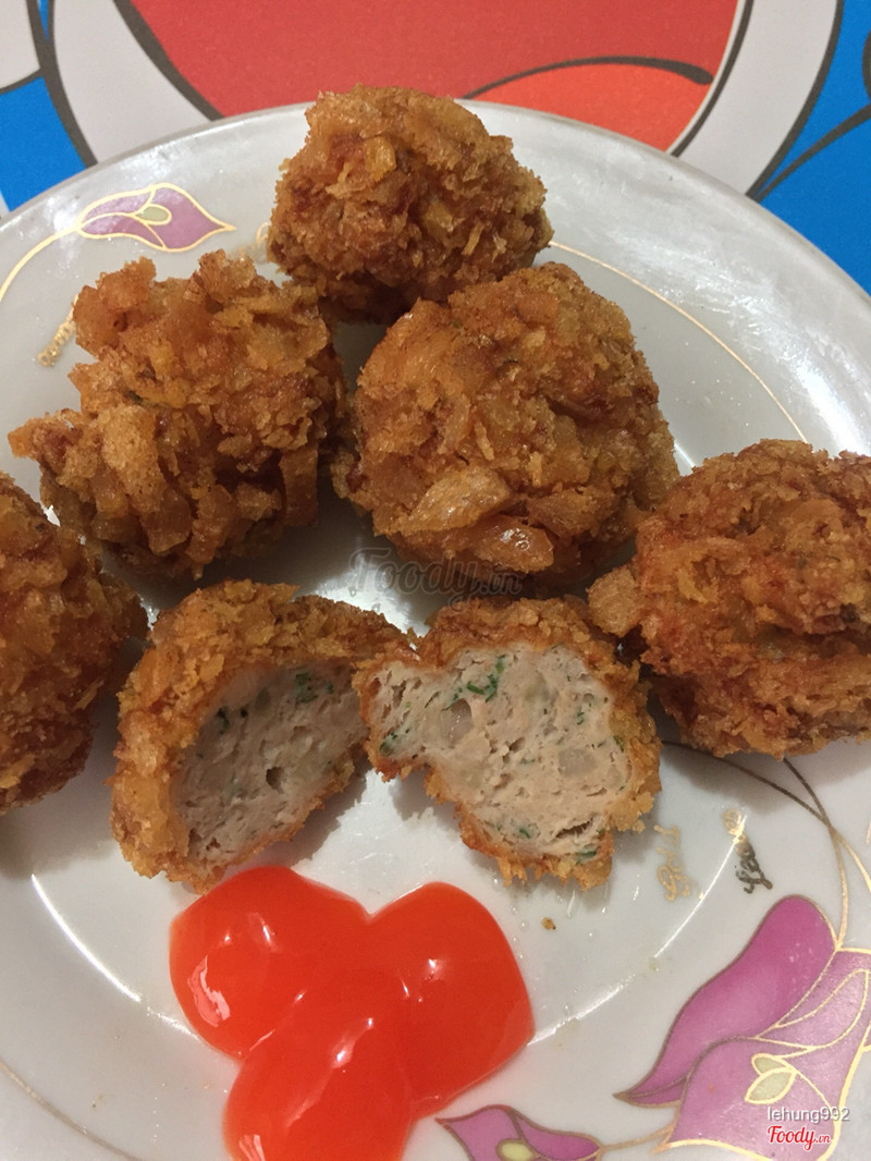 Tôm viên tuyết hoa