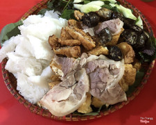 Bún đậu mắm tôm phần tá lả