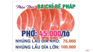 Ba Chỉ Bê Pháp