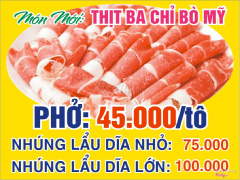 Món mới tại quán